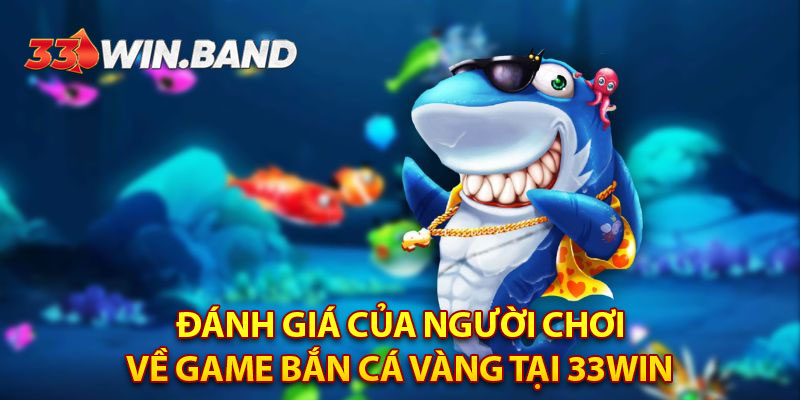 Đánh giá của người chơi về game Bắn Cá Vàng tại 33WIN 