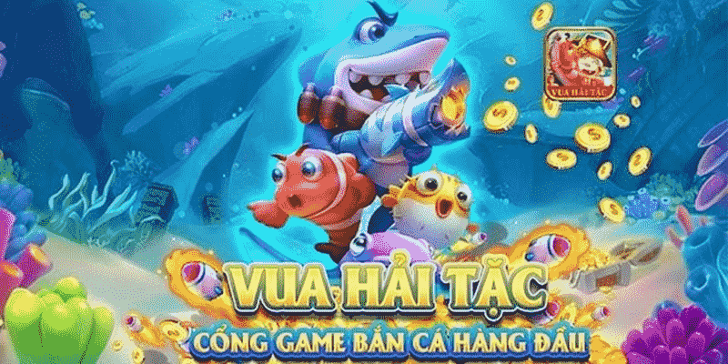 Game bắn cá hải tặc nhiều màu sắc