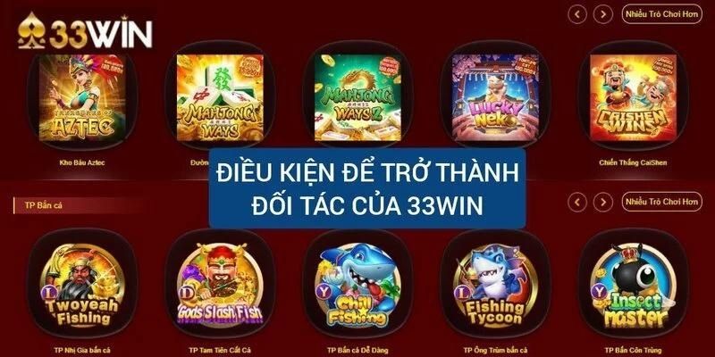 Hướng dẫn chi tiết đăng ký đại lý 33Win