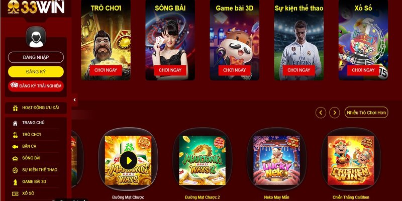 Nhà cái sở hữu kho game phong phú và chất lượng 