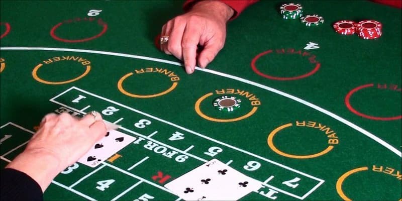 Các cửa cược tại Baccarat